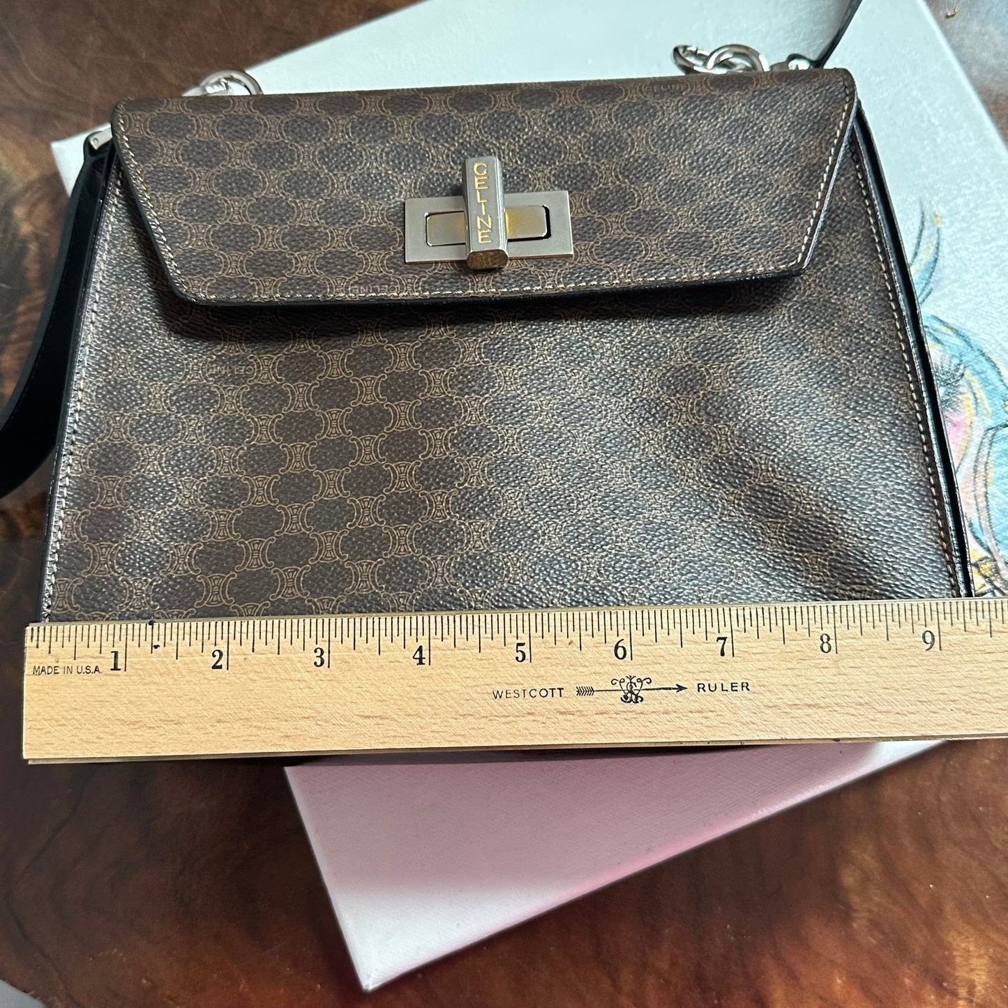 The Dove Crossbody Bag -Orvis bags CELINE in Macadam Pattern