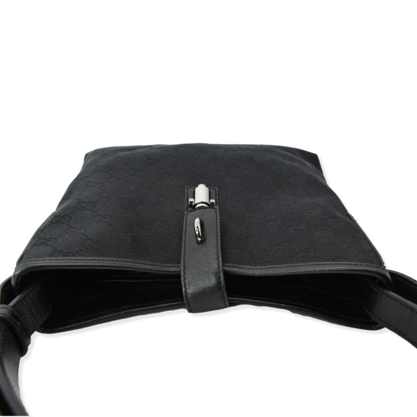 GUCCI GG Monogram Piston Tote Bag Black 110291