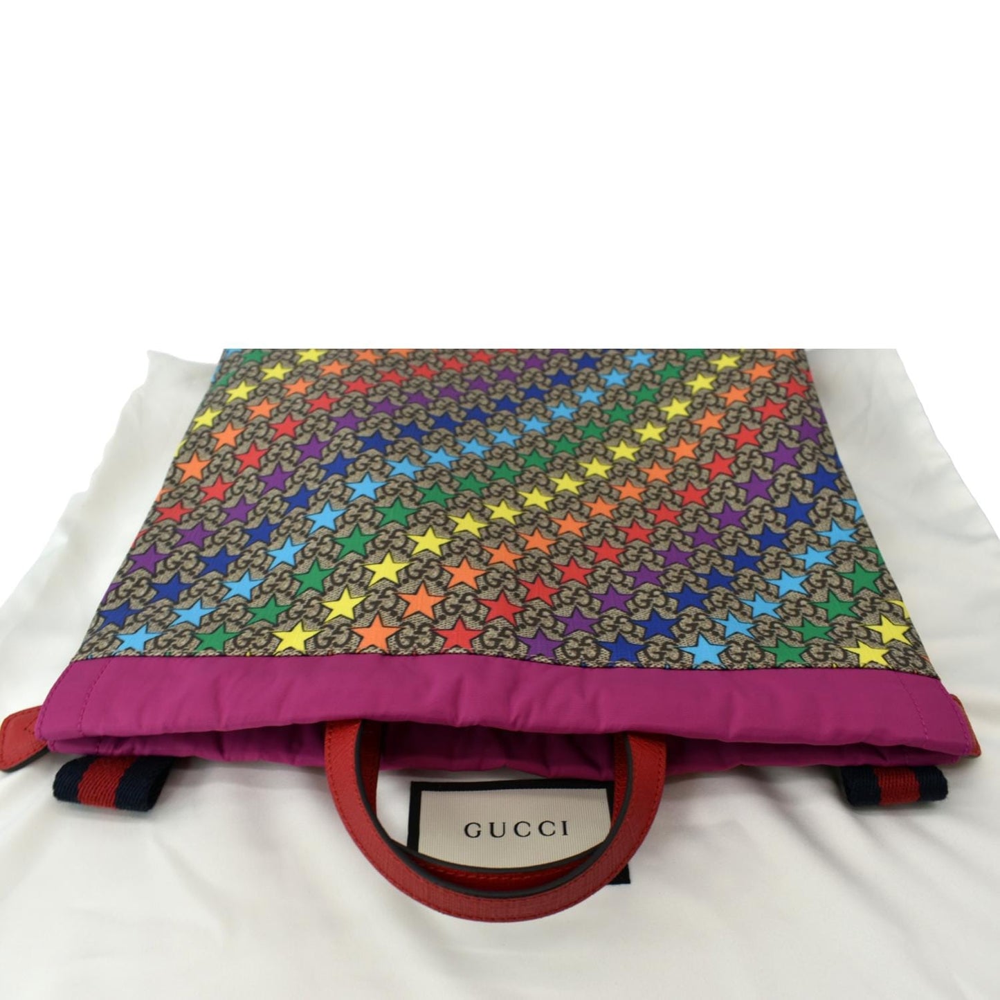 GUCCI Children's Star Print GG Supreme Monogram Backpack Multicolor 550775