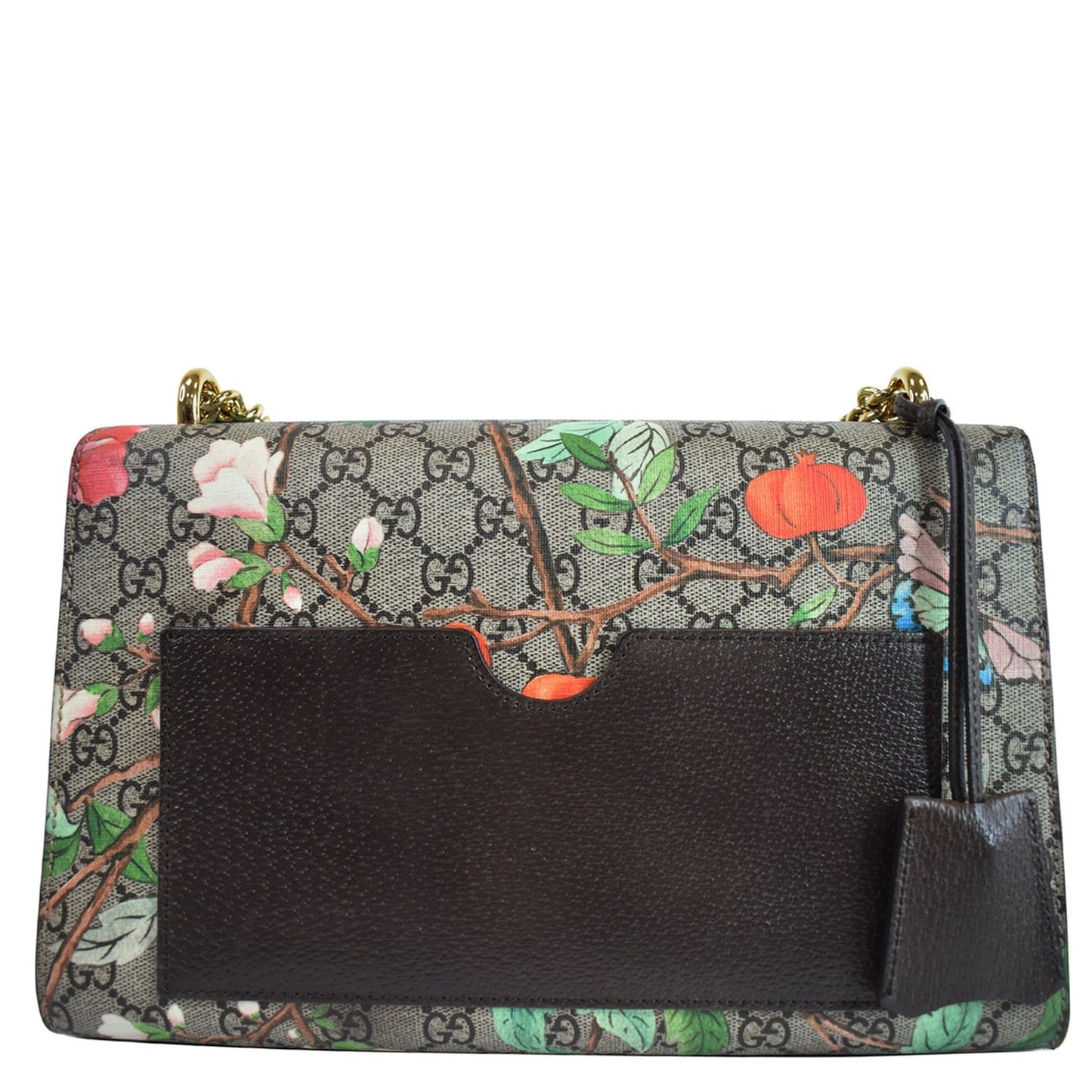 Gucci Tian Padlock GG Supreme Leather Shoulder Bag Beige 409486 - 20% OFF