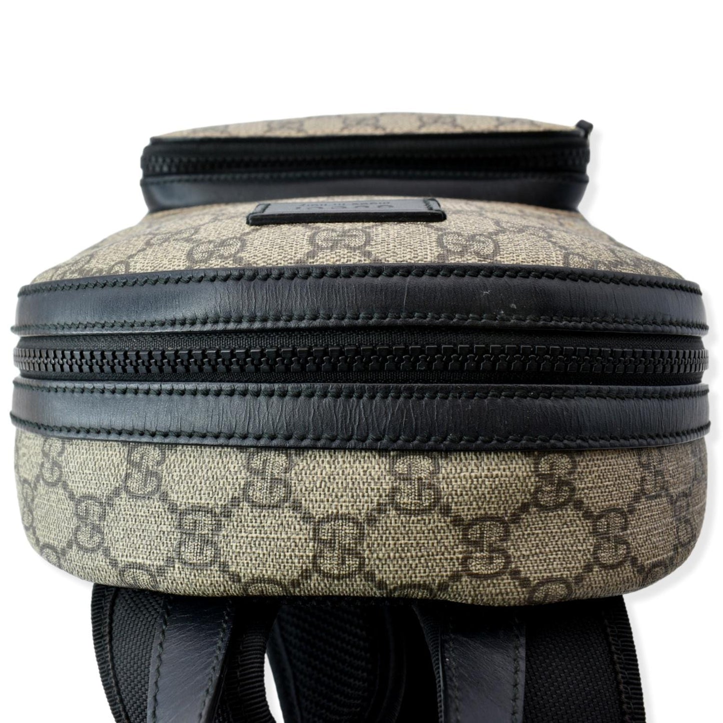 GUCCI Eden Small GG Monogram Supreme Backpack Beige 429020