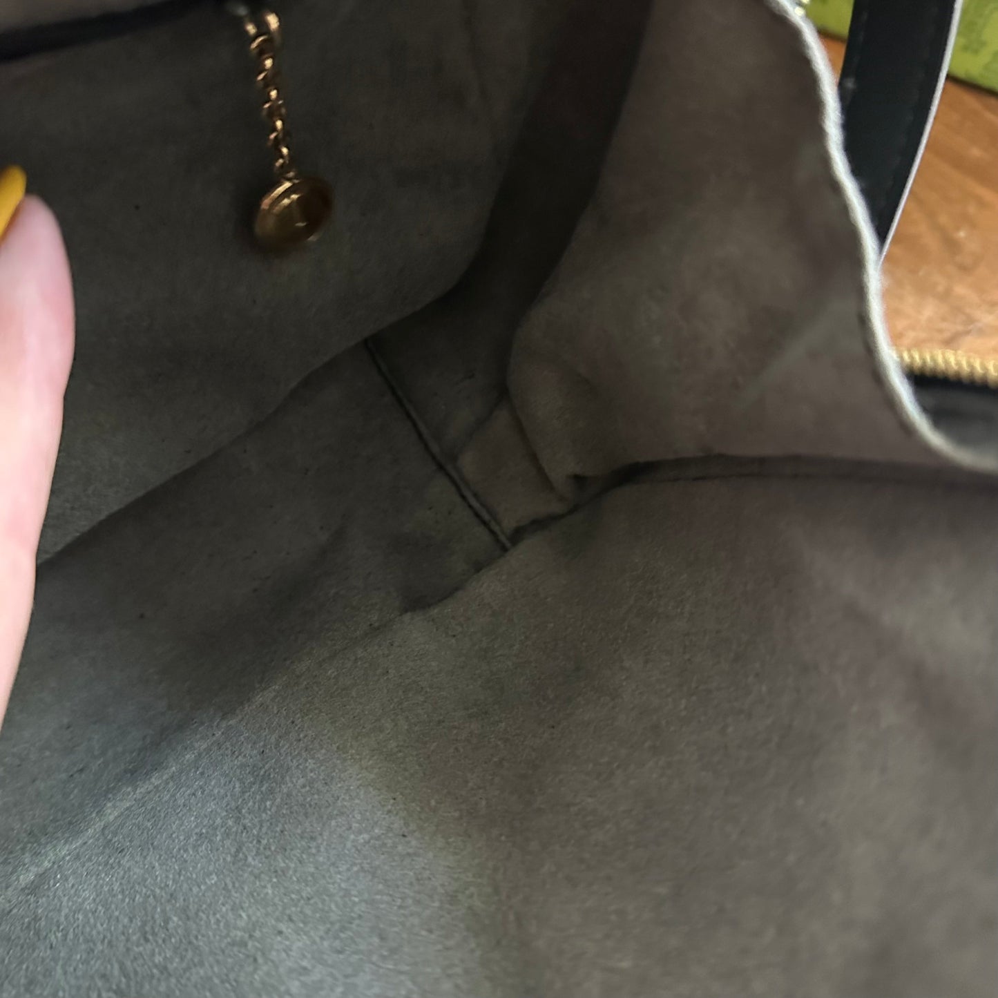 The Junco Crossbody/Clutch - Larger Orvis bags Gucci Bamboo Cosmetic Bag in Black Leather (Vertical)