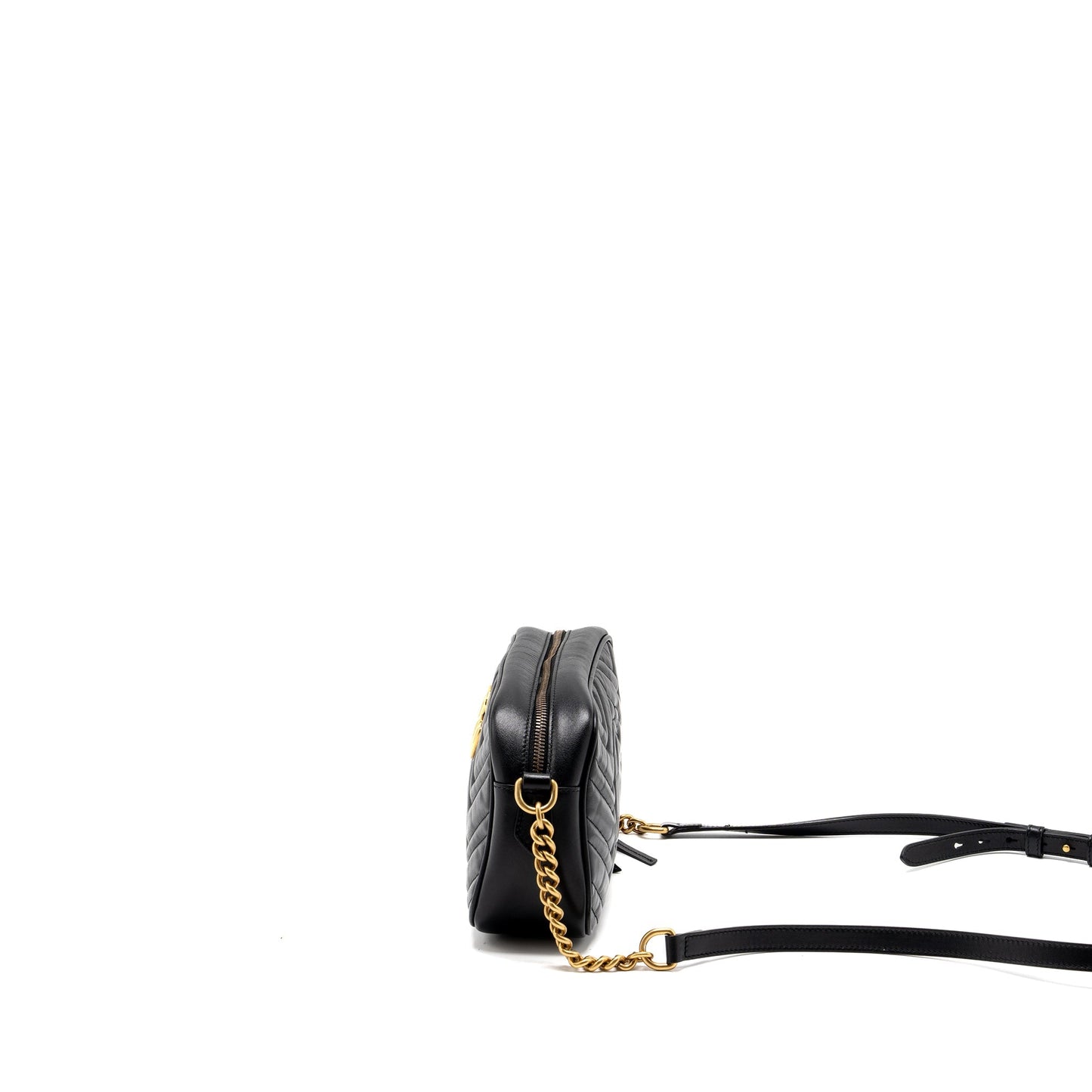 Gucci GG Marmont Mateless Shoulder bag calfskin black