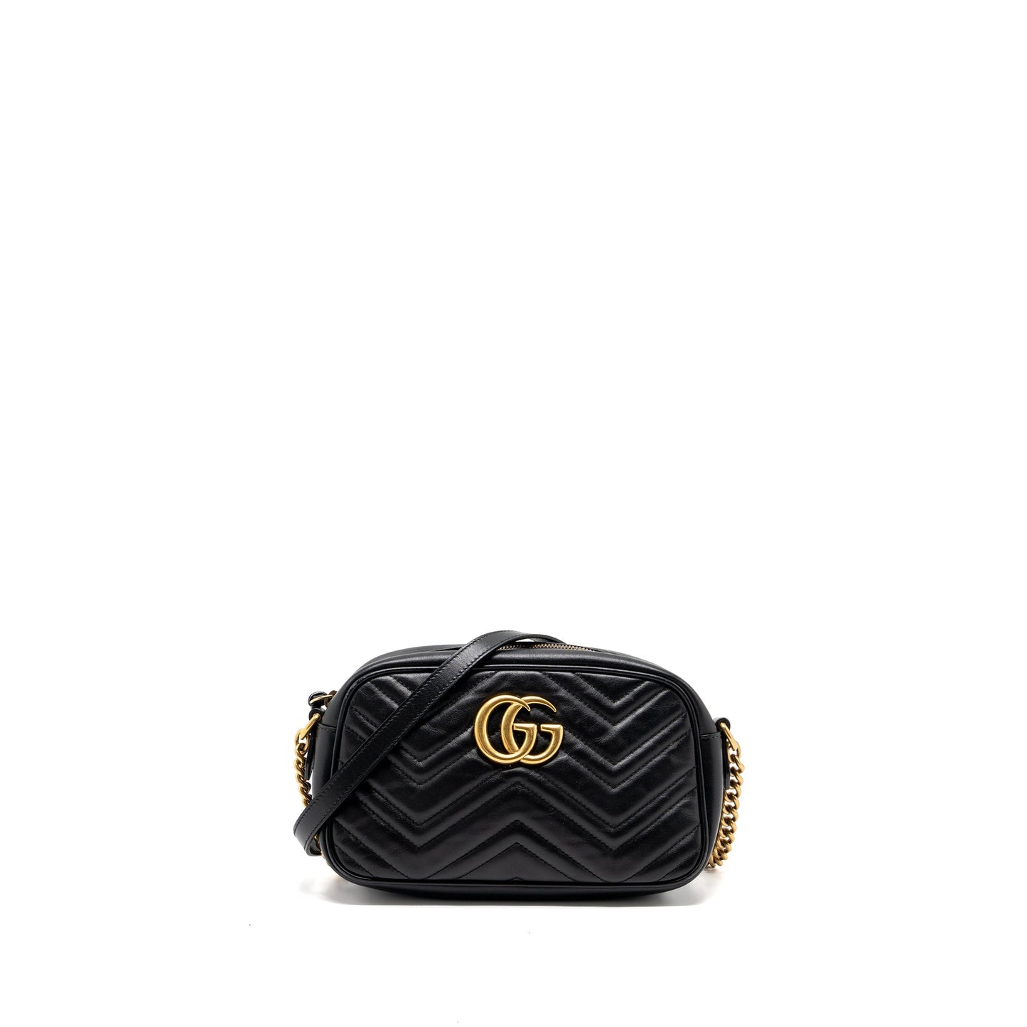 Gucci GG Marmont Mateless Shoulder bag calfskin black