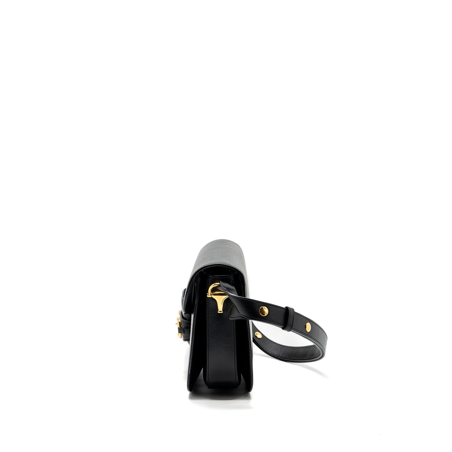 Gucci Horsebit 1955 Shoulder Bag Leather Black