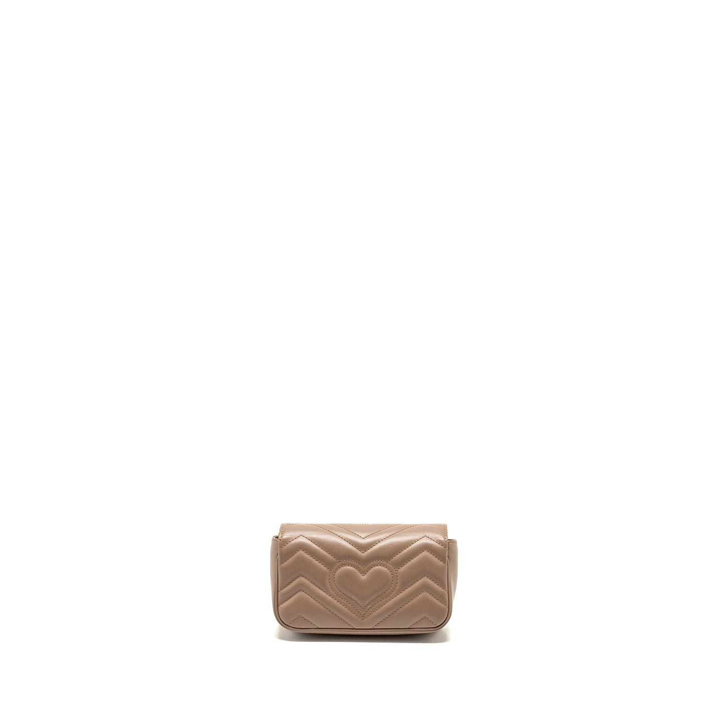 Gucci GG Marmont Super Mini Bag Calfskin Beige