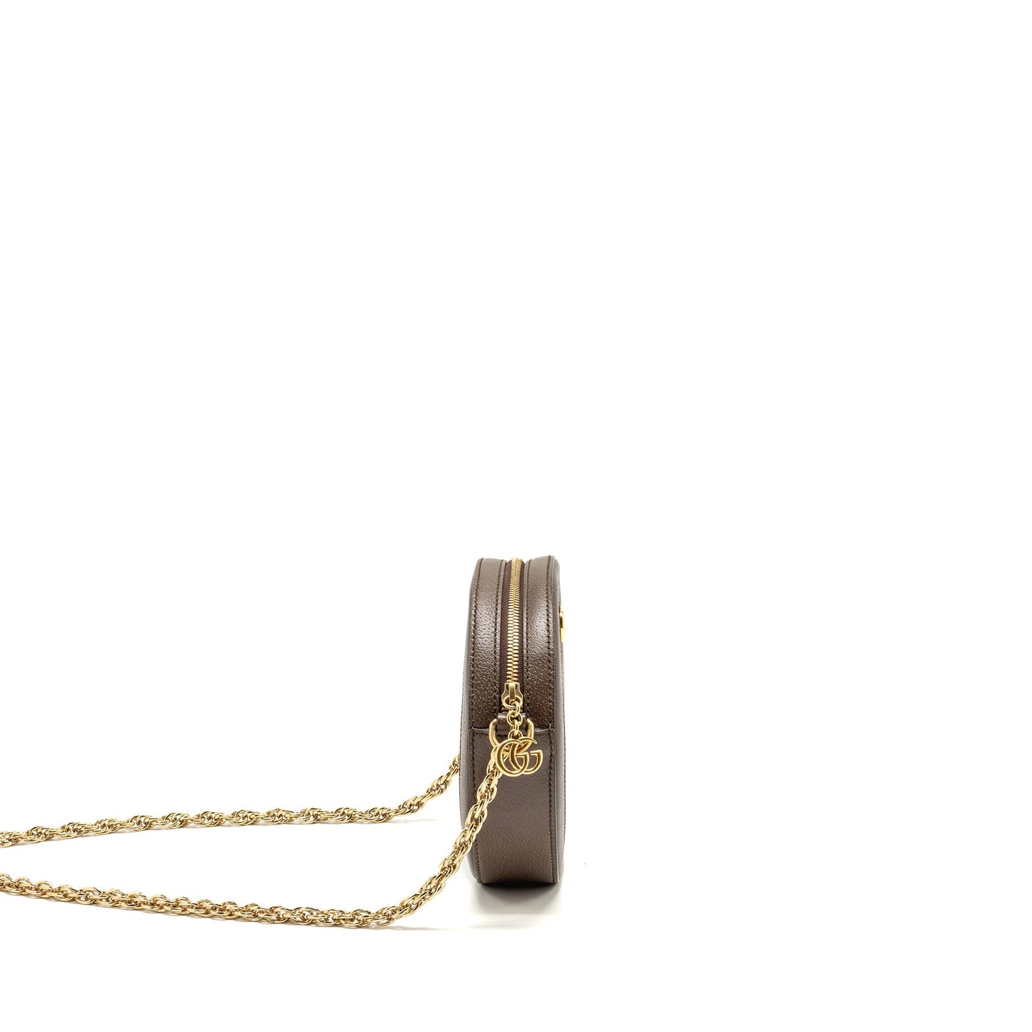 Gucci Ophidia GG Round Shoulder Crossbody Bag GG Supreme Canvas