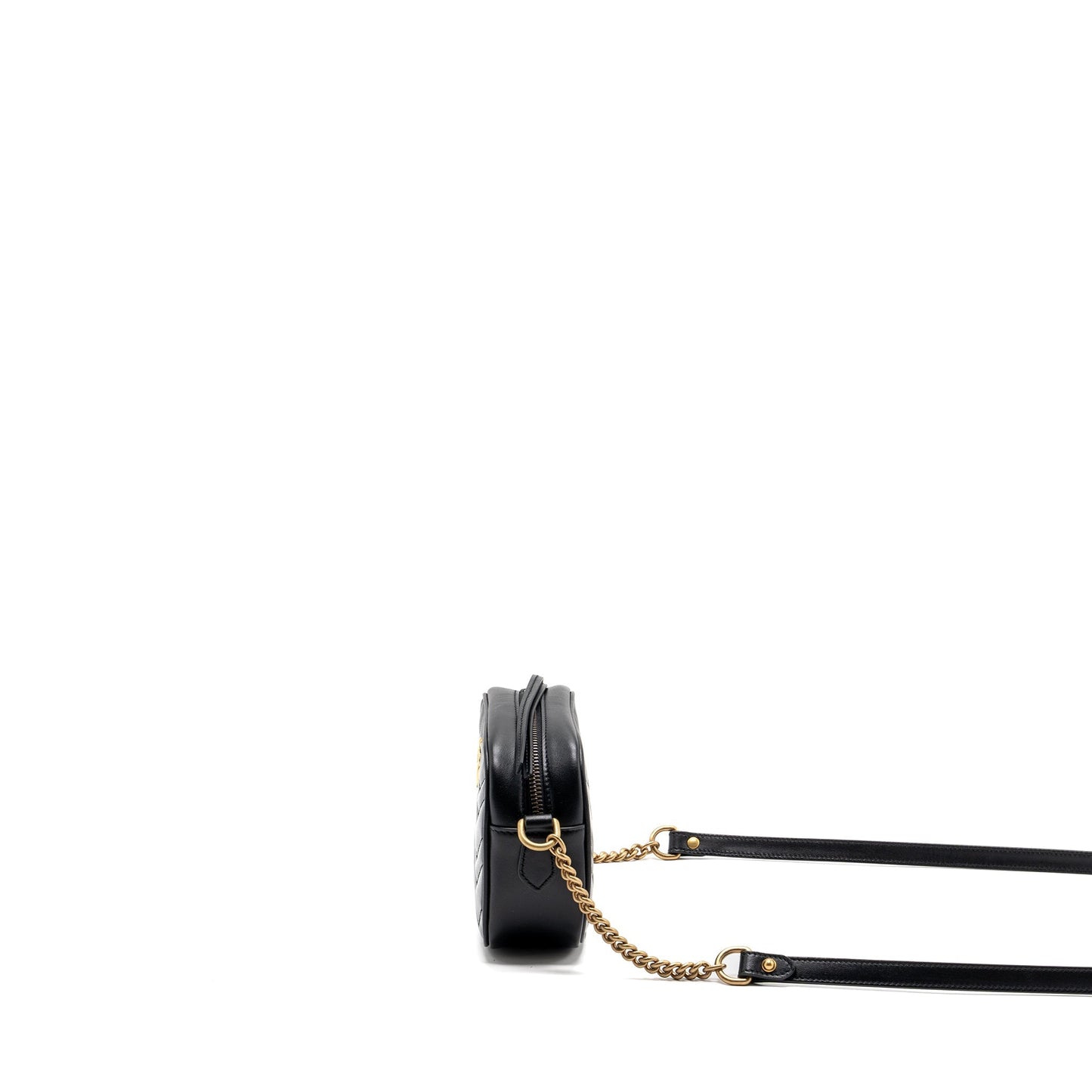 Gucci GG Marmont Matelasse Mini Bag Calfskin Black
