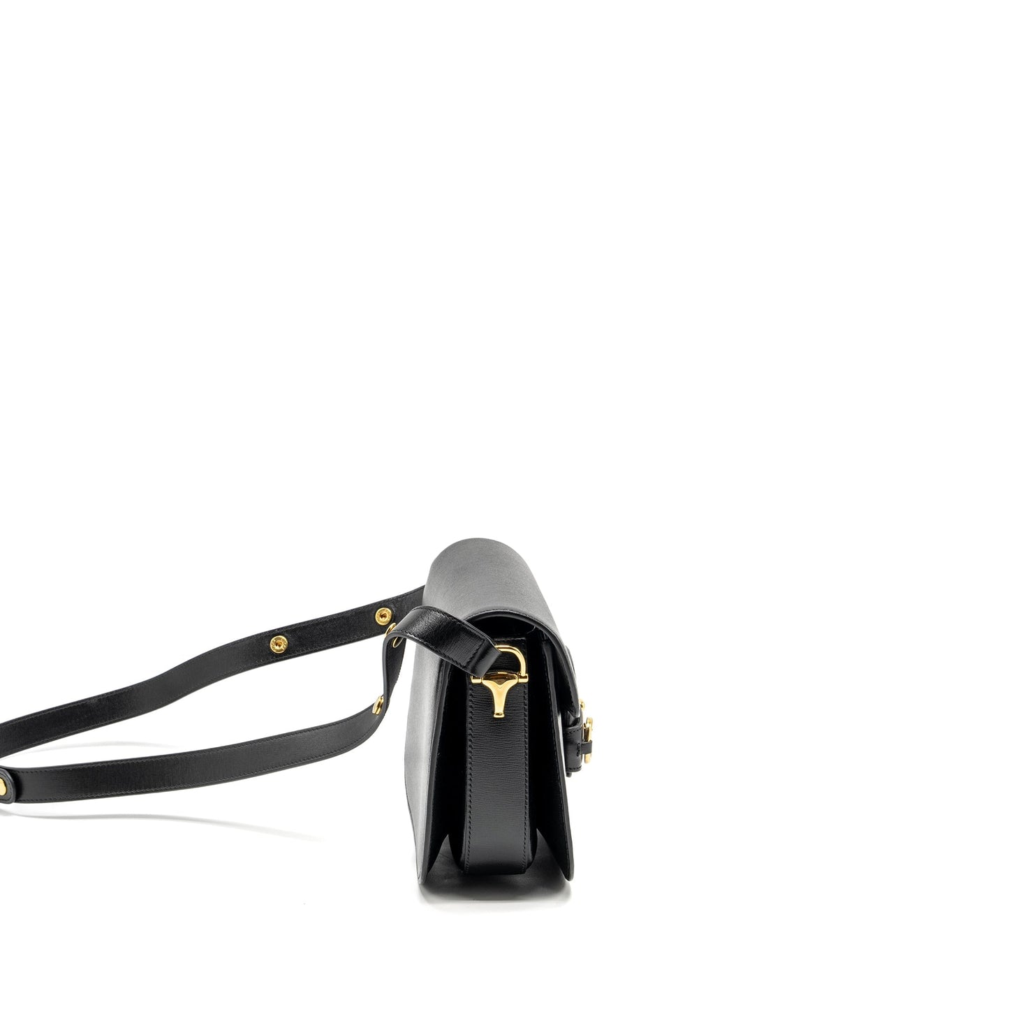 Gucci Horsebit 1955 shoulder bag calfskin black