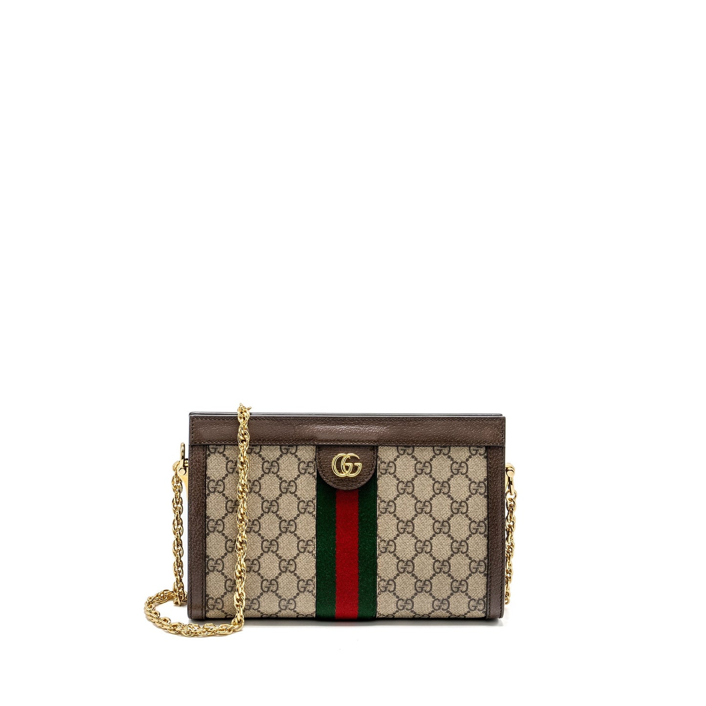Gucci Ophidia Small Shoulder Bag GG Supreme Canvas/Leather