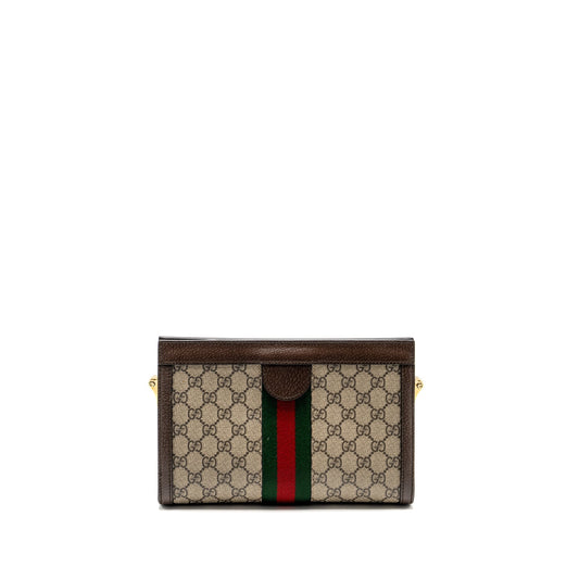 Gucci Ophidia Small Shoulder Bag GG Supreme Canvas/Leather