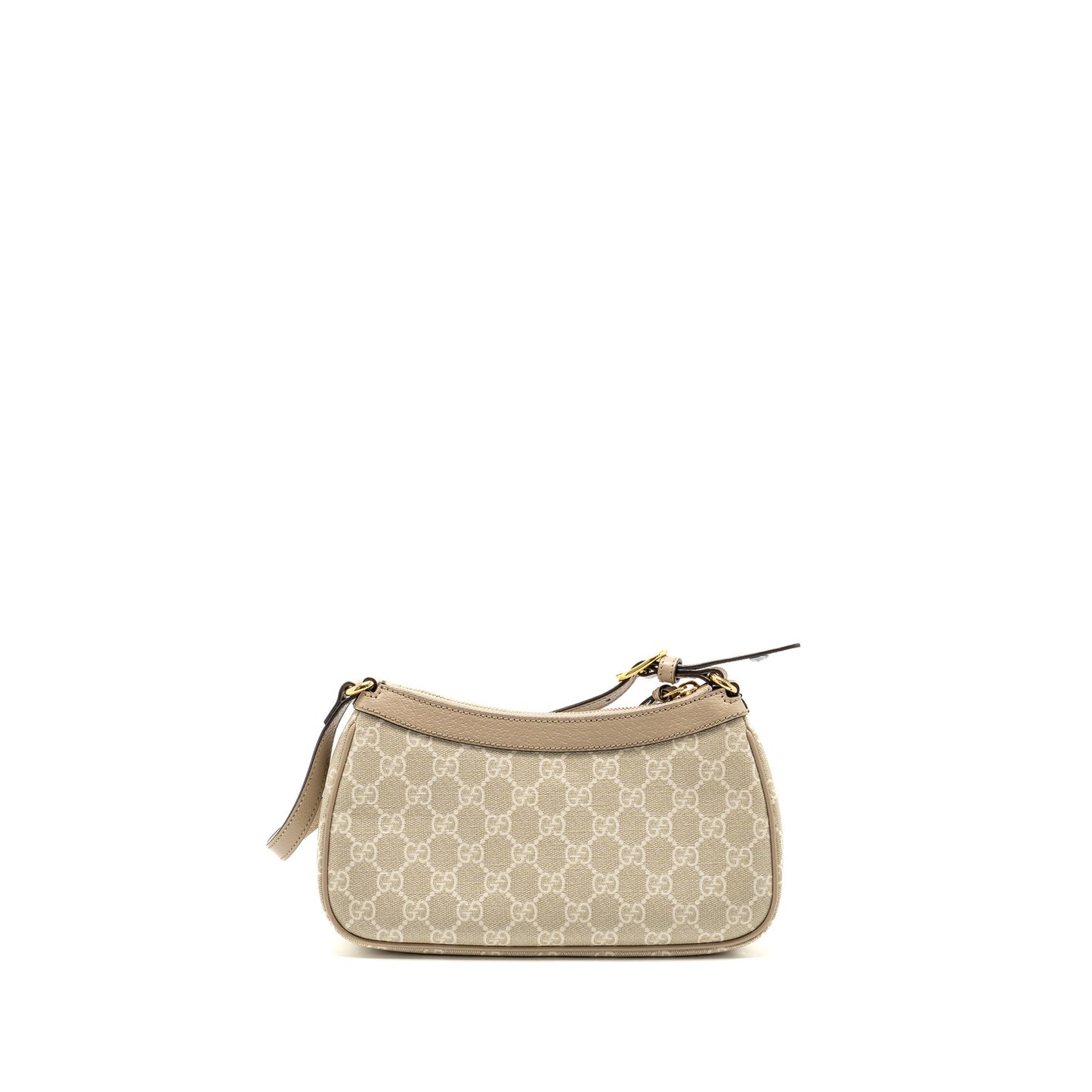 Gucci Ophidia Small Shoulder Bag GG Supreme Canvas Beige / White