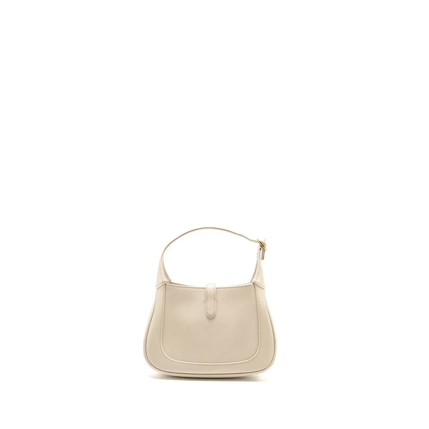 Gucci Jackie 1961 Mini Shoulder Bag Calfskin WHITE