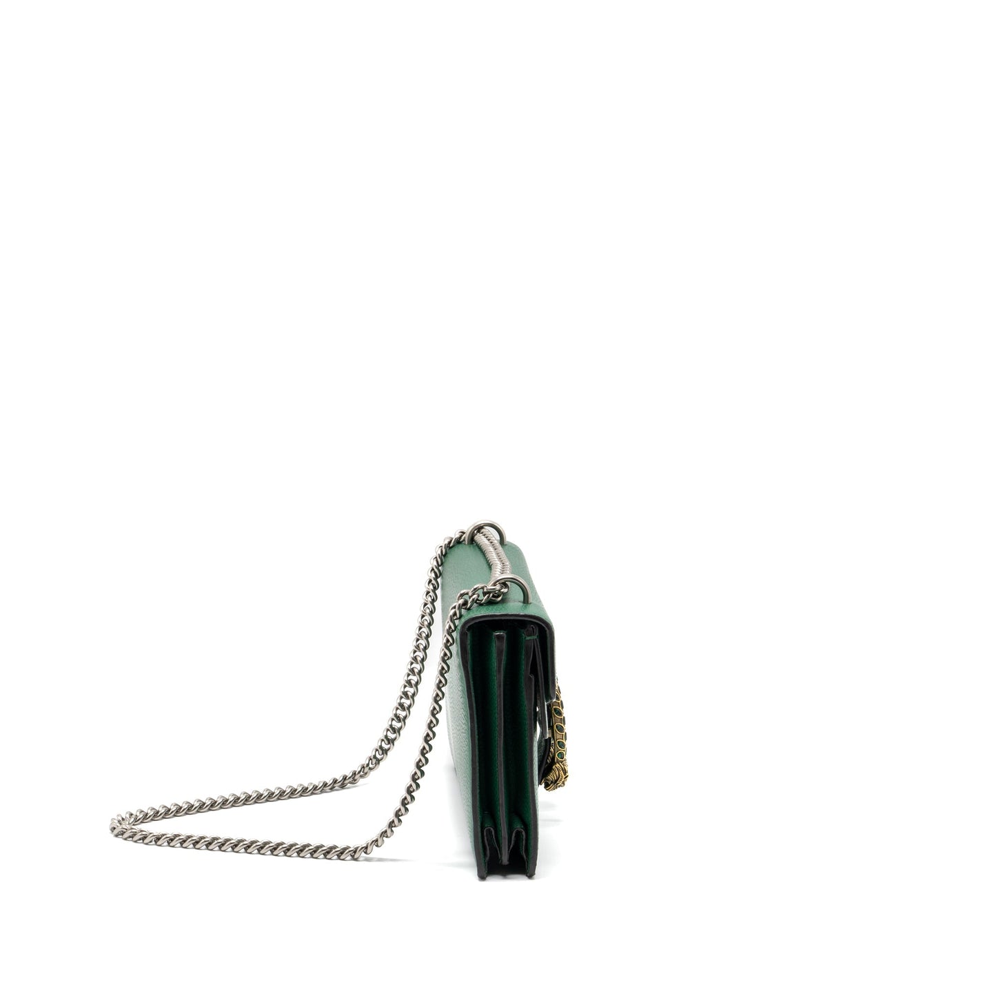 Gucci Dionysus Shoulder Bag Calfskin Green