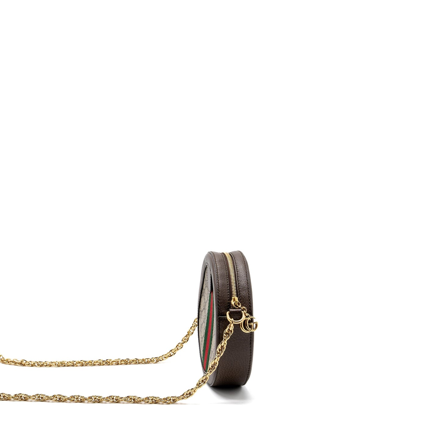 Gucci Mini Ophidia GG Round Shoulder Bag GG Supreme Canvas