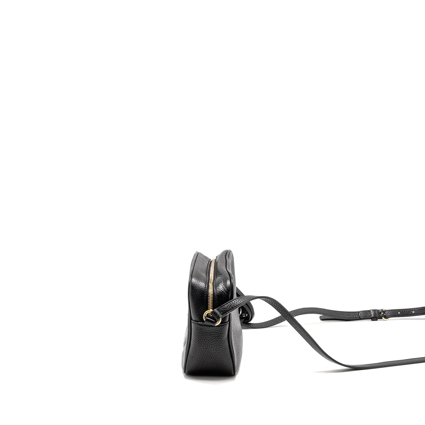 Gucci Soho Disco camera Crossbody Bag Calfskin Black L