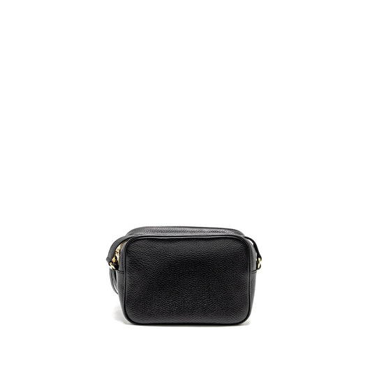 Gucci Soho Disco camera Crossbody Bag Calfskin Black L