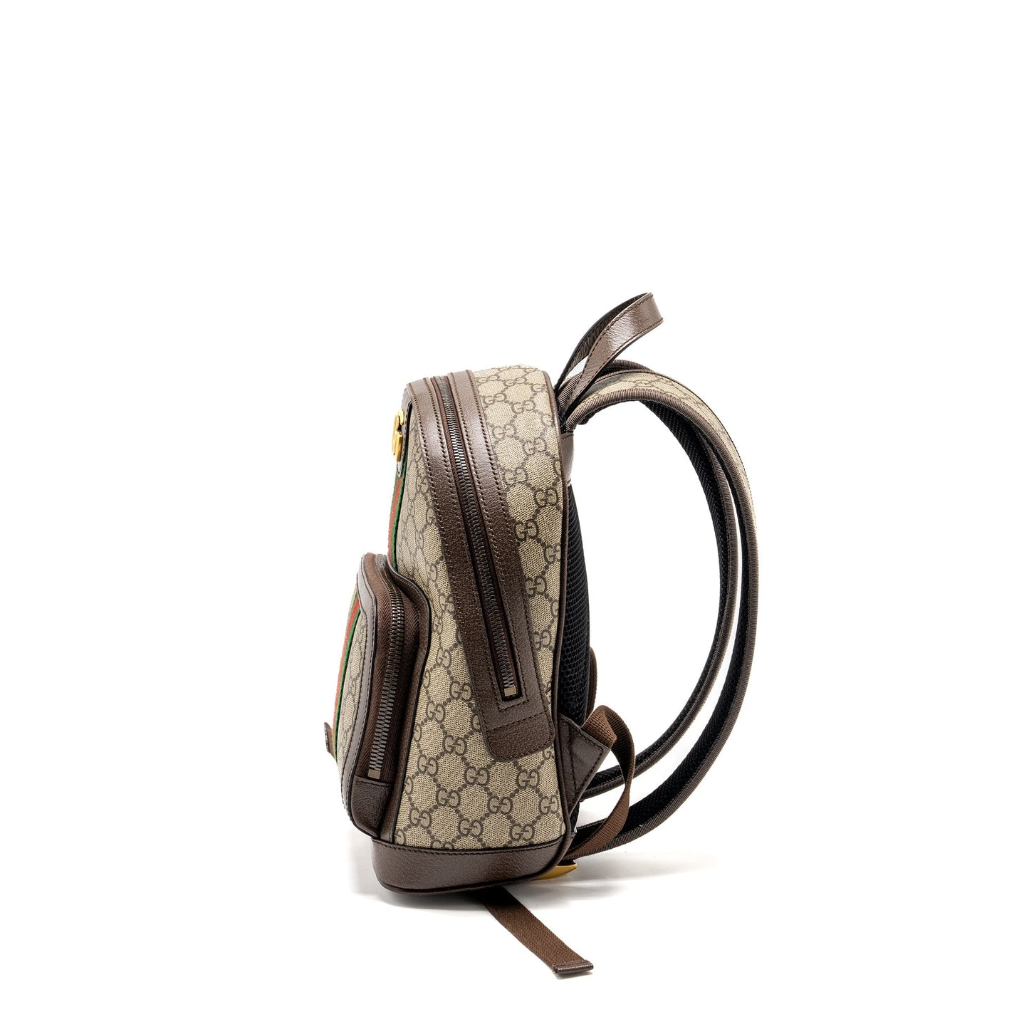 Gucci Small GG Ophidia Backpack GG Supreme Canvas/ Calfskin