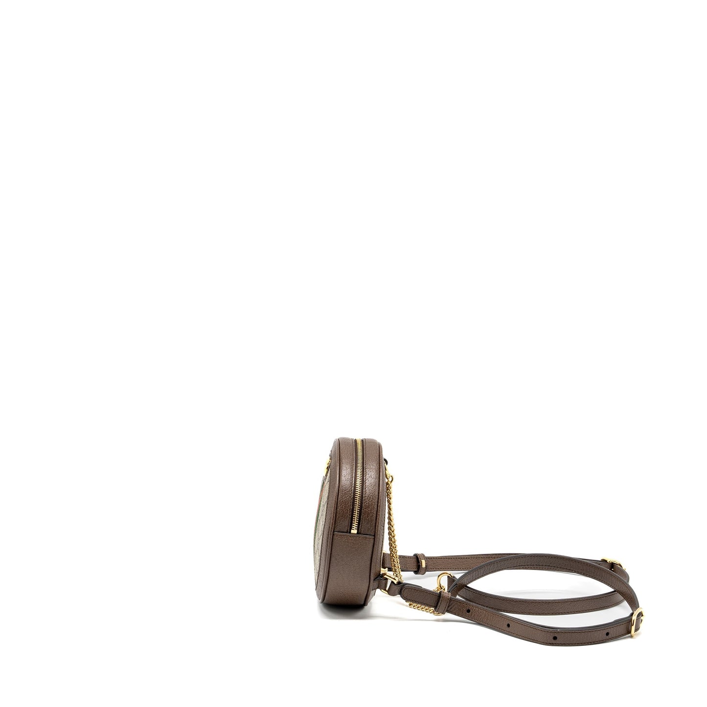 Gucci round Ophidia backpack gg supreme canvas