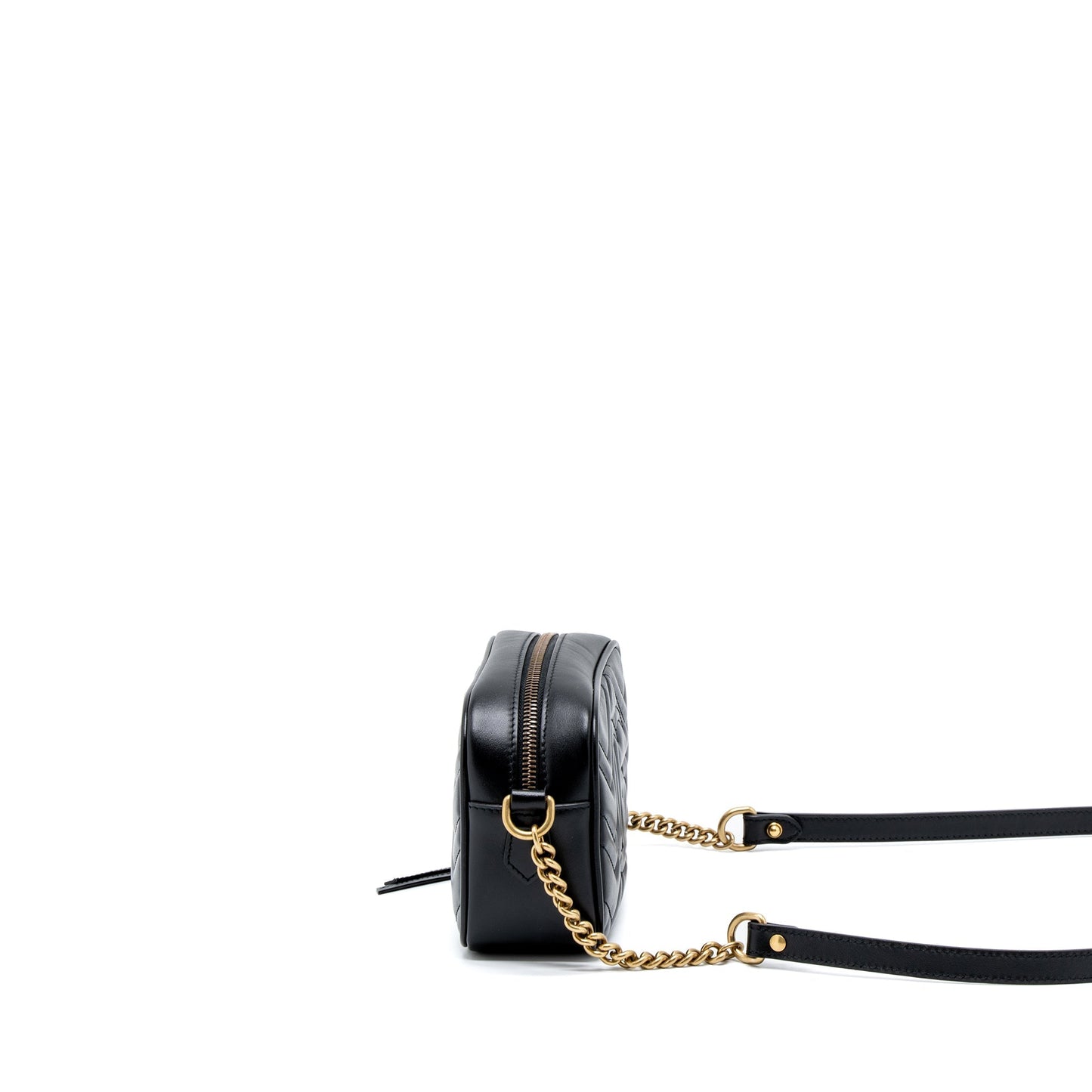 Gucci GG Marmont Matelasse Mini Bag Calfskin Black