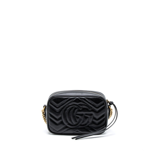 Gucci GG Marmont Matelasse Mini Bag Calfskin Black
