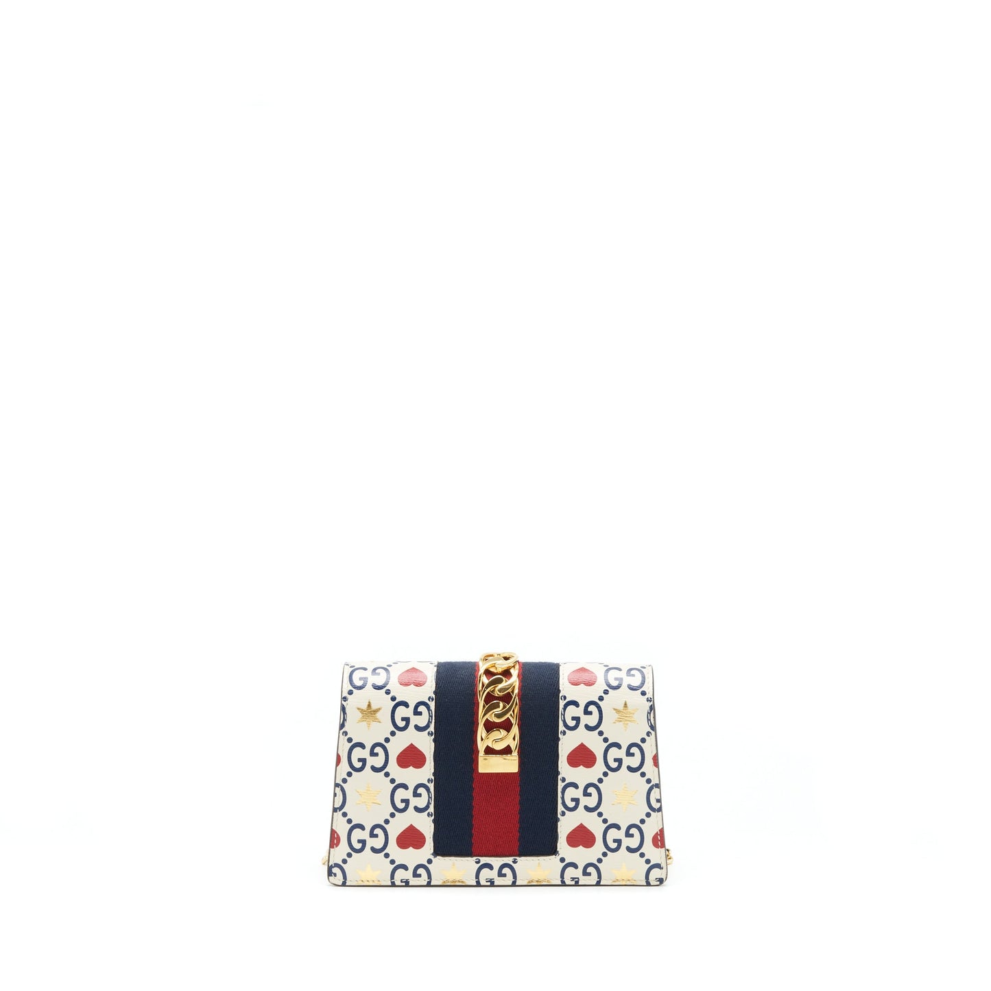 Gucci Mini Sylvie Crossbody Bag White/Multicolour