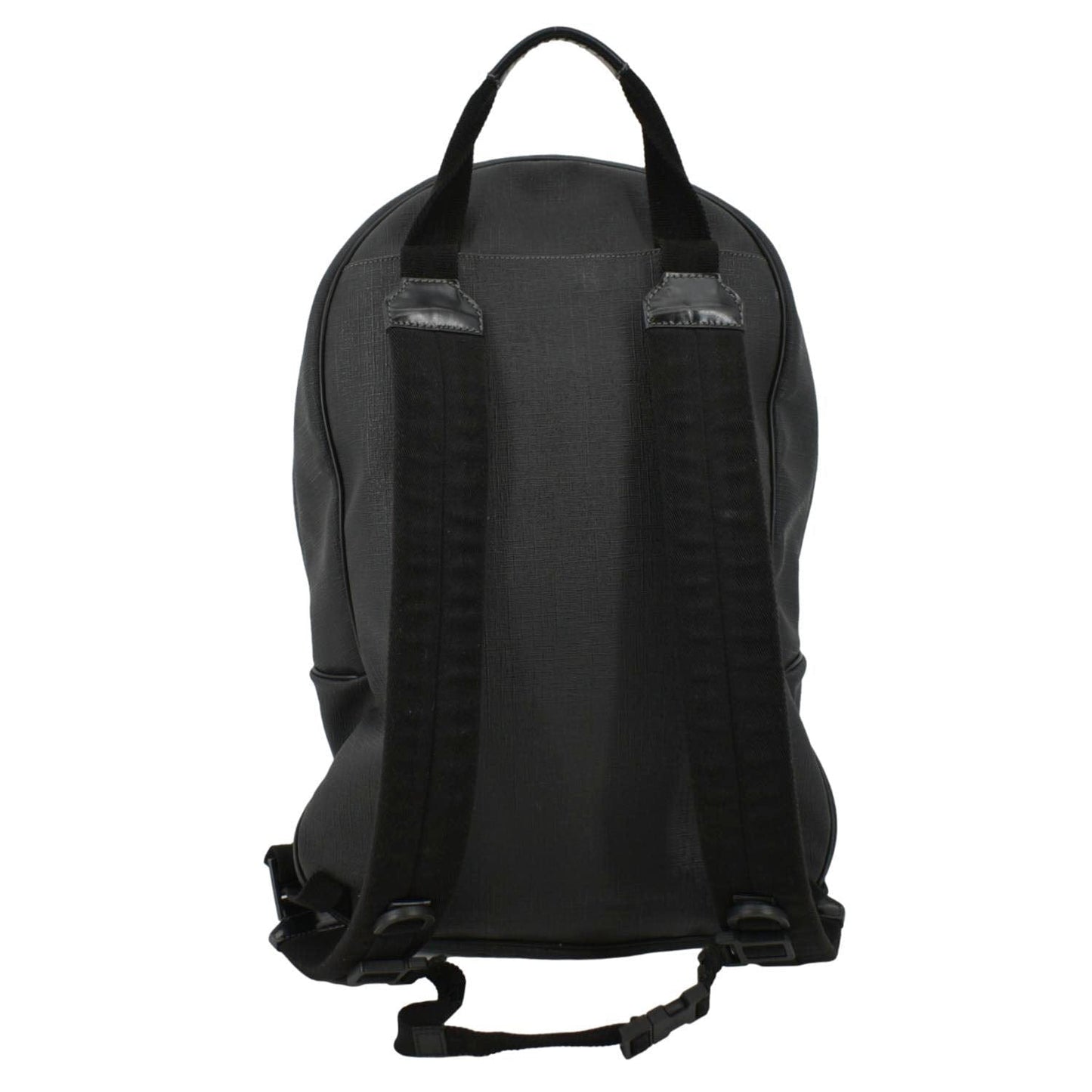 GUCCI Interlocking G Coated Canvas Backpack Black 223705