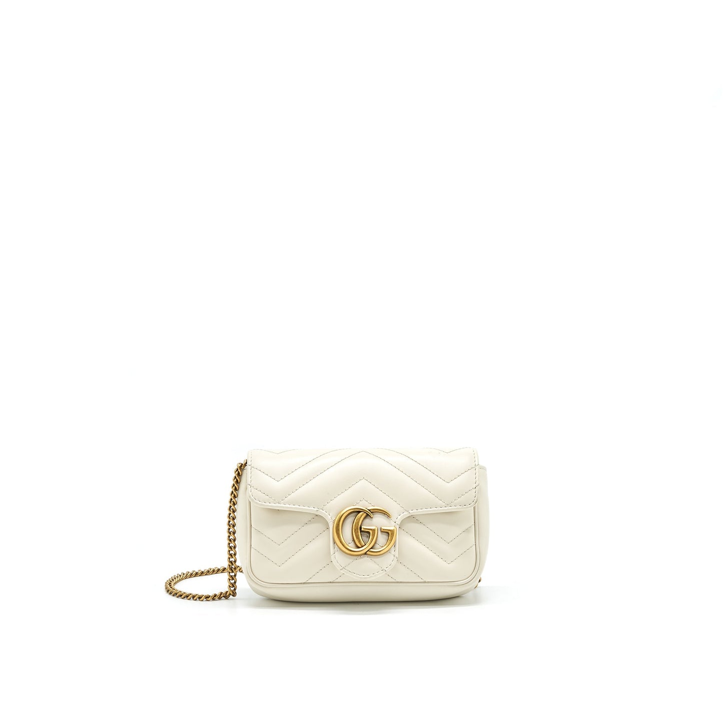 Gucci GG Marmont Super mini White with