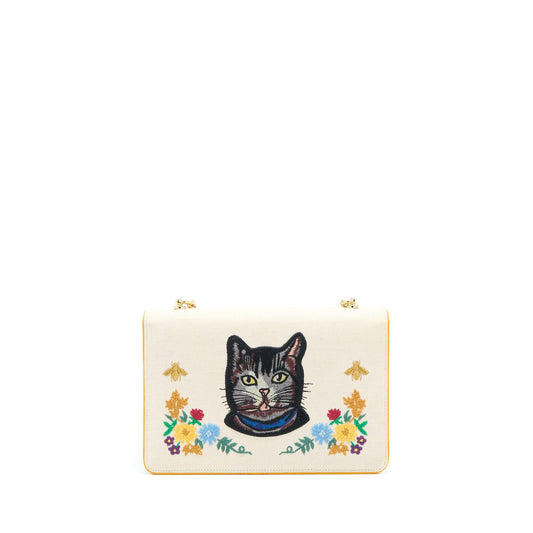 Gucci Crossbody Multicolour Print Fabric White