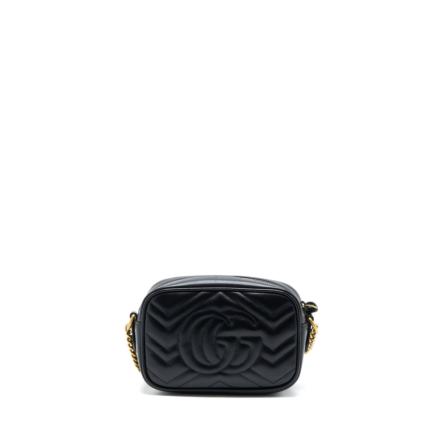 Gucci GG Mini Marmont Matelass� Bag Black