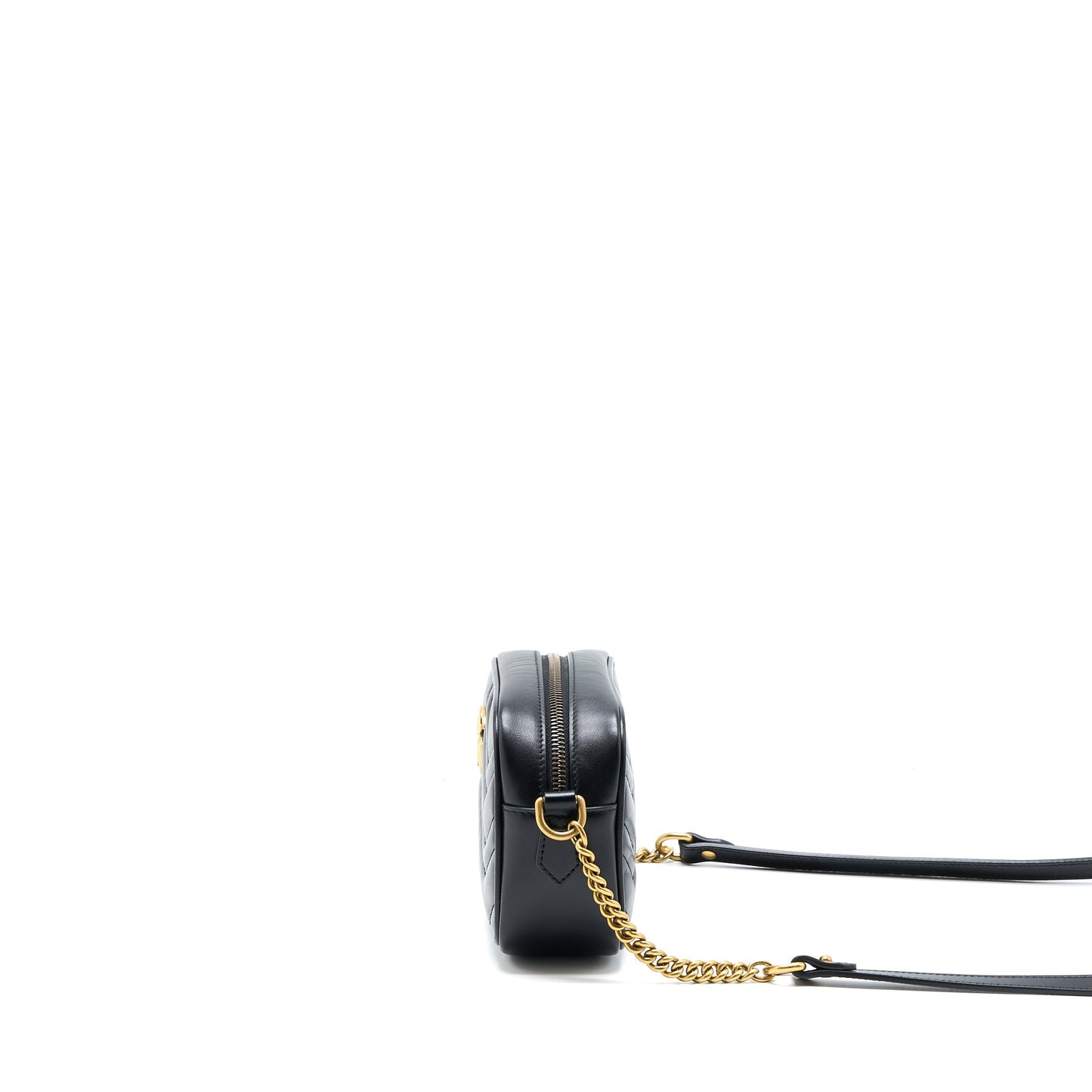 Gucci GG Mini Marmont Matelass� Bag Black