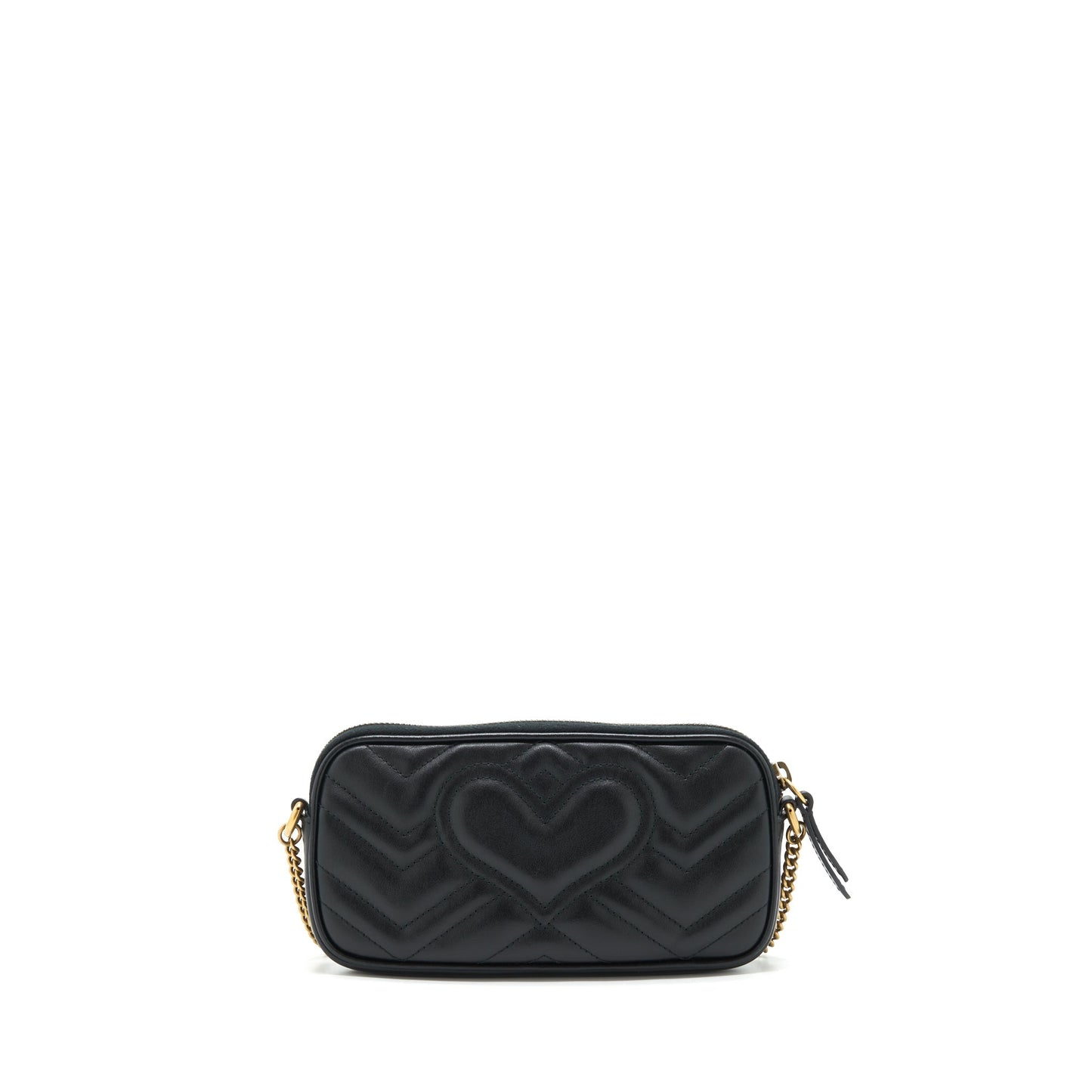 Gucci GG Marmont Small Pouch With Chains Black