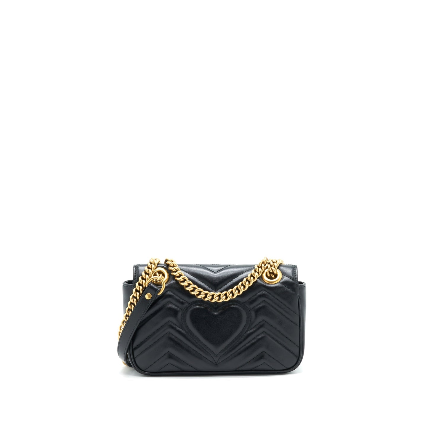 Gucci GG Marmont Mini Matelasse Shoulder Bag Black