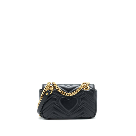 Gucci GG Marmont Mini Matelasse Shoulder Bag Black