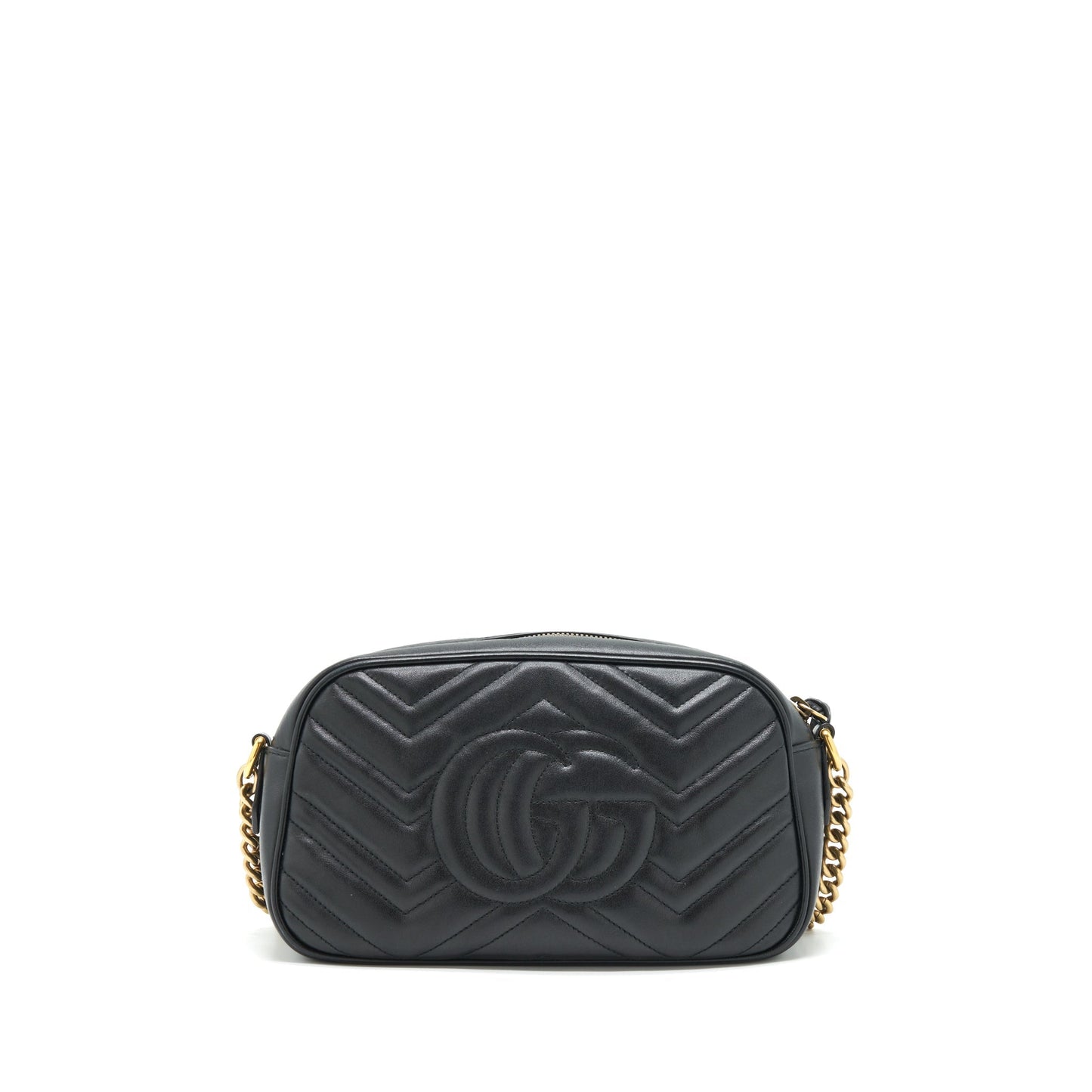 Gucci GG Marmont Small Matelasse Shoulder Bag Black