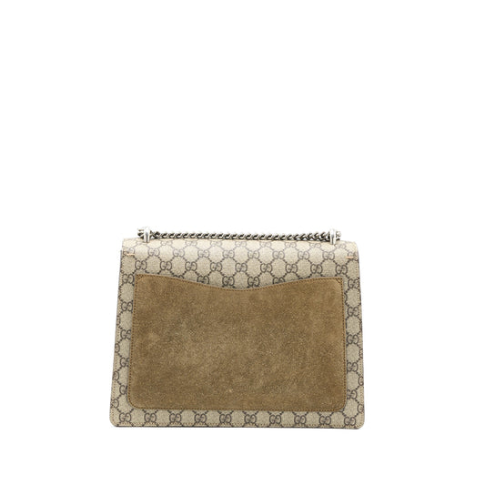Gucci Dionysus Shoulder Bag GG Supreme Canvas/Suede SHW