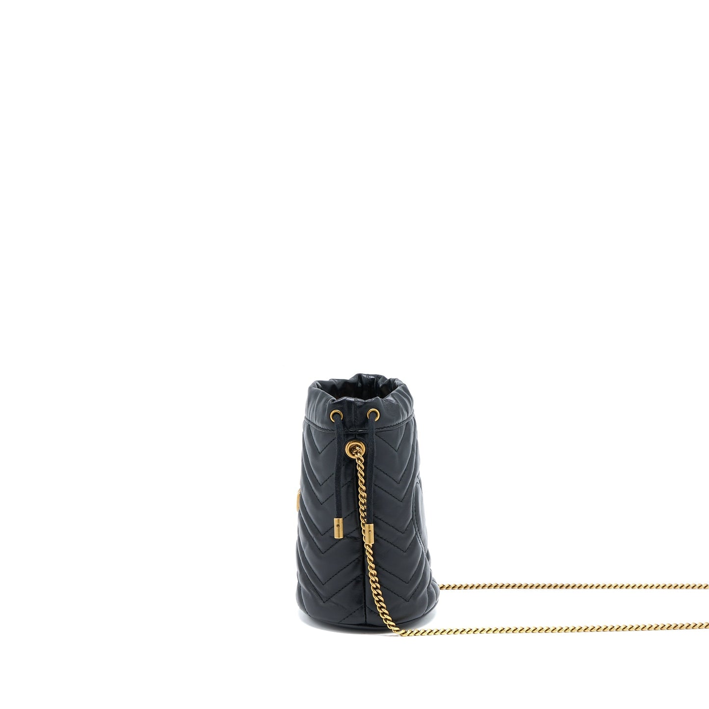 Gucci GG Marmont Mini Bucket Black