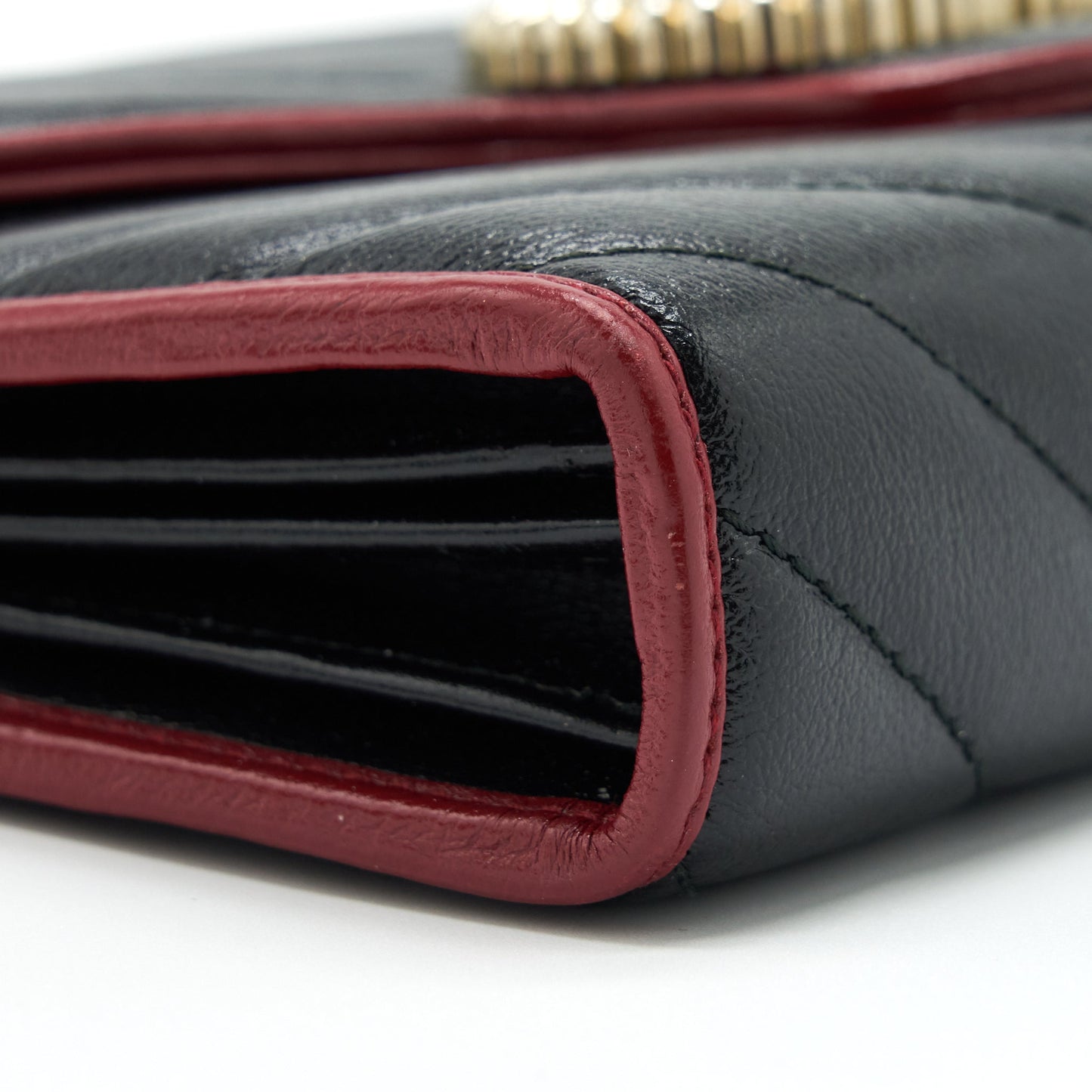 Gucci GG Marmont Wallet On Chain Black