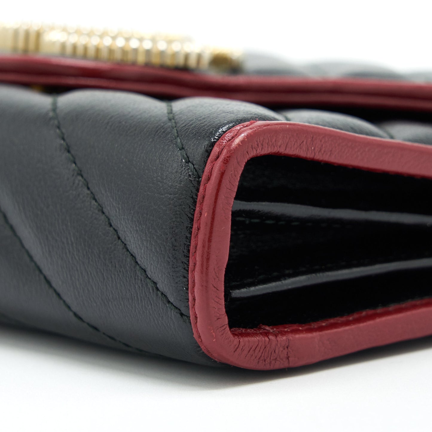 Gucci GG Marmont Wallet On Chain Black