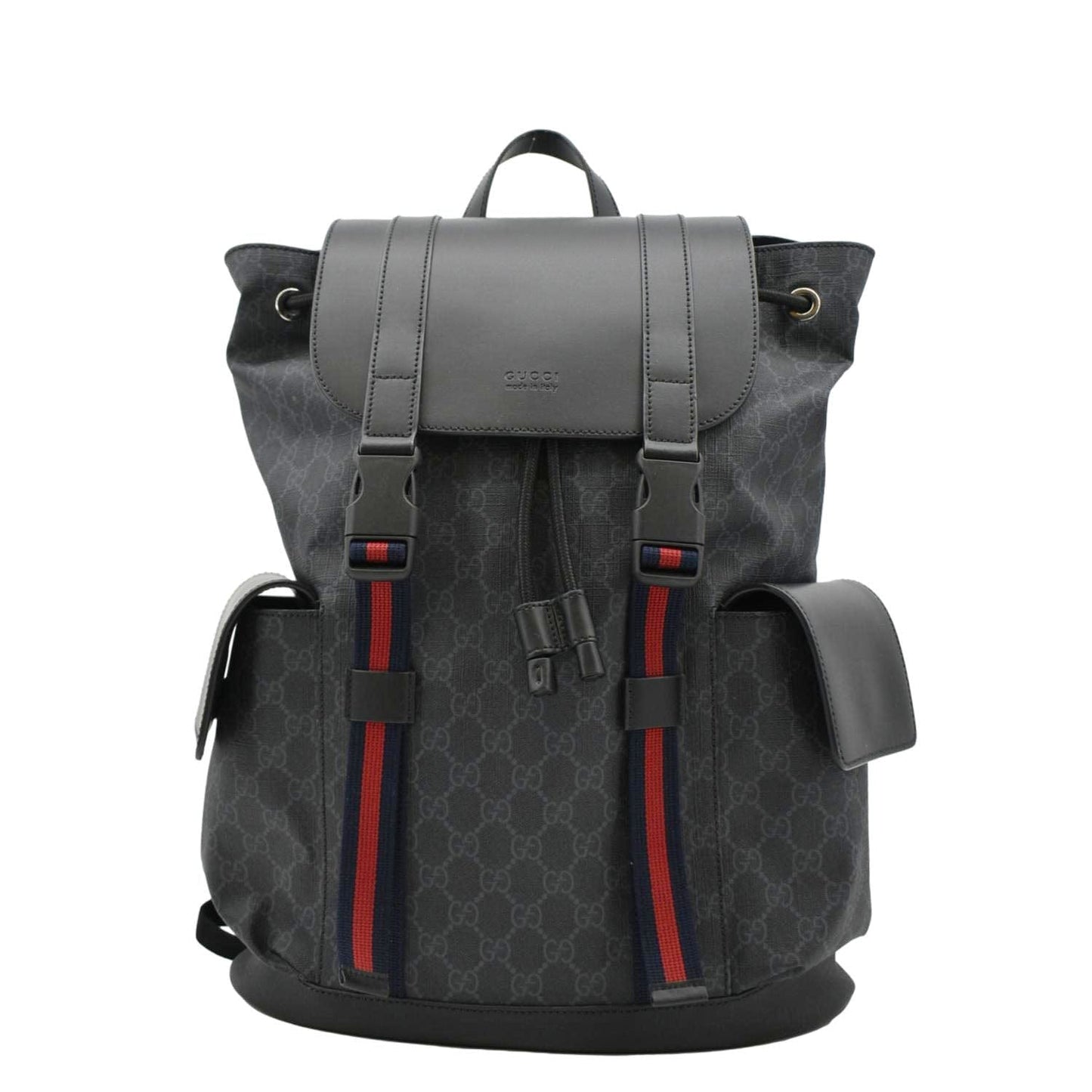 GUCCI GG Supreme Canvas Backpack Black