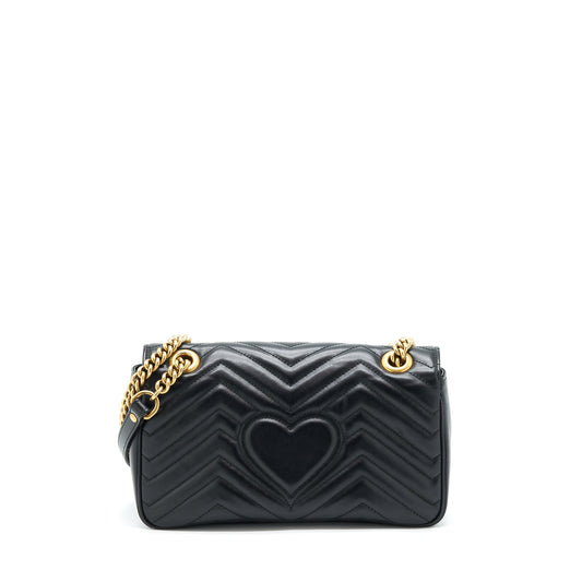 Gucci GG Marmont Small Matelasse Shoulder Bag Black