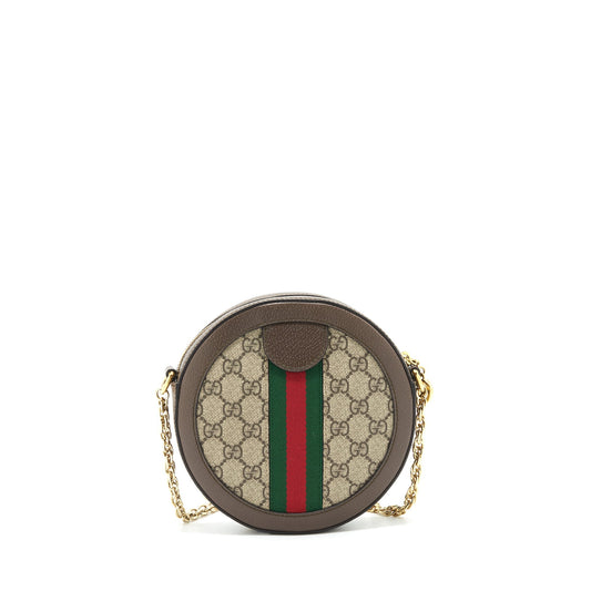 Gucci Ophidia Crossbody Round Bag