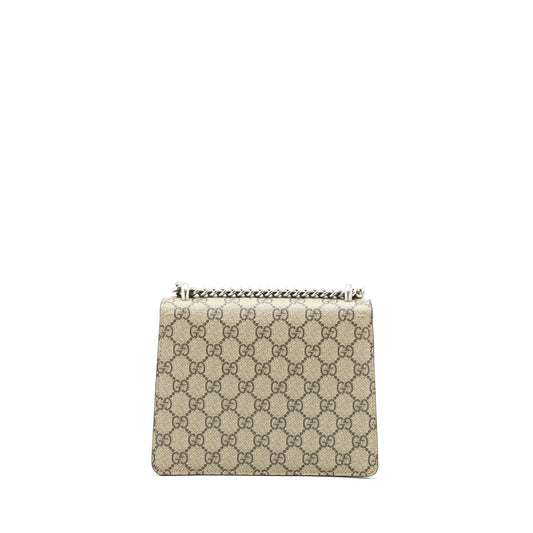 Gucci Mini Dionysus Supreme Suede Crossbody Bag SHW