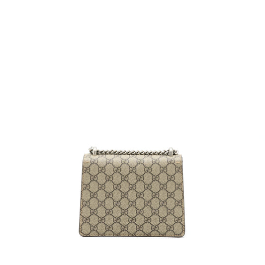 Gucci MIni Dionysus Supreme Suede Red Crossbody Bag SHW