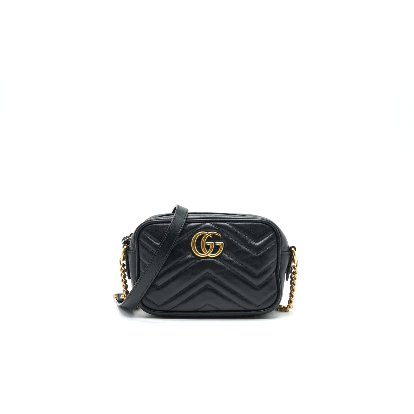 Gucci GG Marmont Mini Camera Bag Black