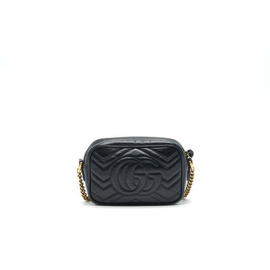 Gucci GG Marmont Mini Camera Bag Black
