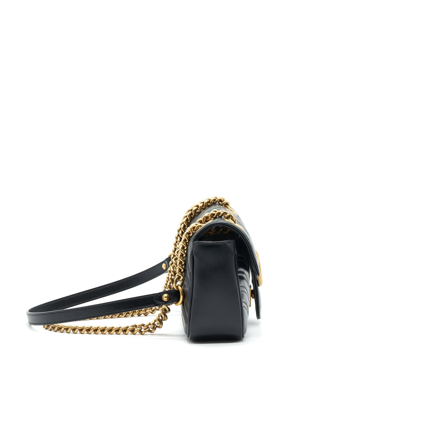 GUCCI GG MINI MARMONT BLACK