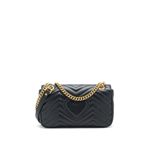 Gucci GG Marmont Shoulder Bag 26cm Black with