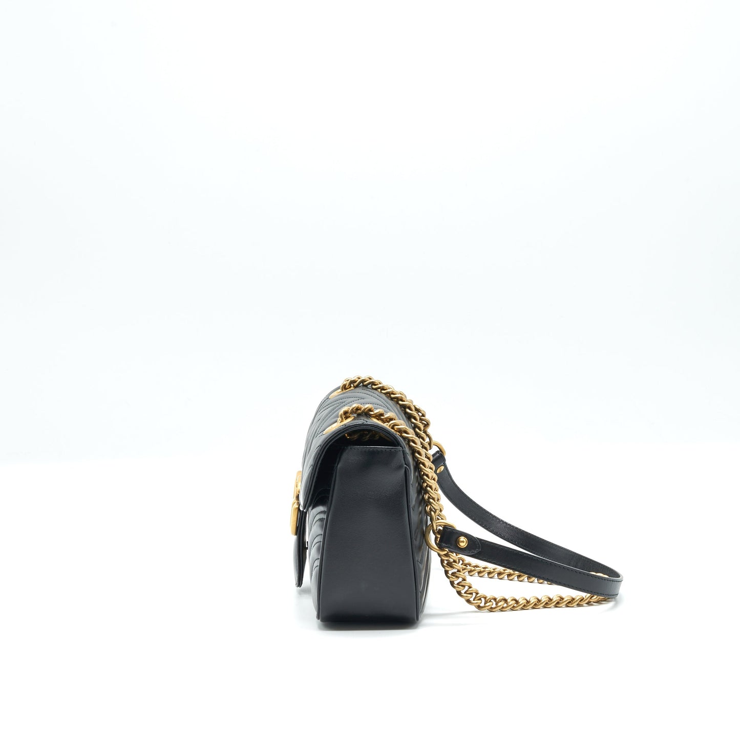 Gucci GG Marmont Shoulder Bag 26cm Black with