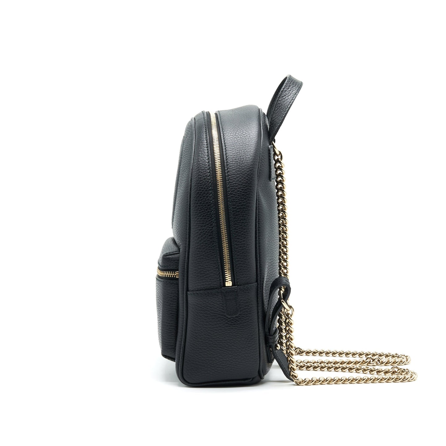 Gucci Soho Leather Backpack Black